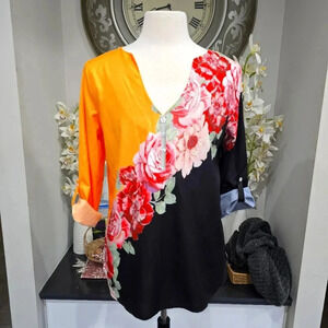Embrace Bold Style with This Eye-Catching Floral Top